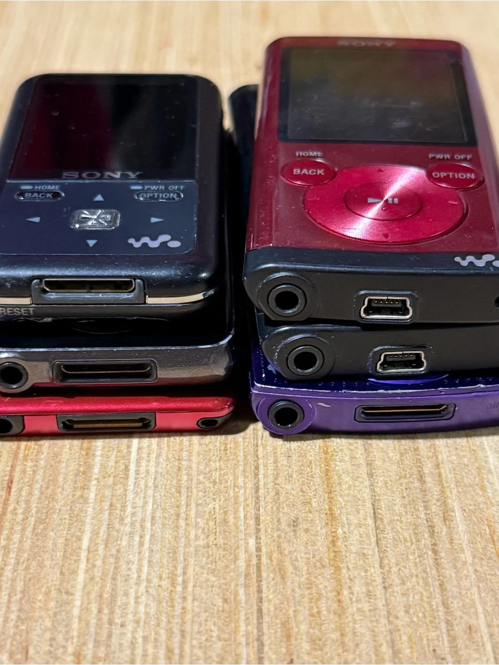 6-Sony Walkman FMRadio MP3 Digital Media Player NWZ-E438F/E473/2-E353-S615F-S544
